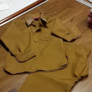 Toddler boy's salwar suit pantsuit shirt eid
